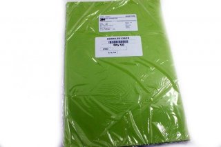 3M 1um Lapping Film / Polishing Film Aluminum Oxide 9" x 13" Sheet Green - 50 Pack