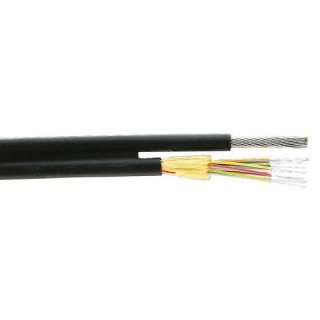 6 Fiber Aerial Figure Eight Cable, MM 62.5/125um