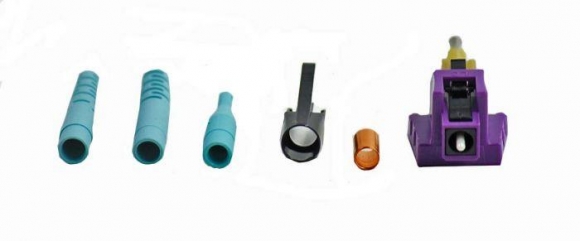 Corning Cable Systems LC Connector UniCam Pretium 50um SX+ 10 gig