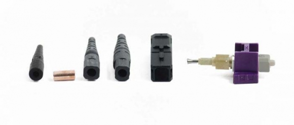 Corning Cable Systems SC Connector Multimode UniCam 50 125um Zirconia