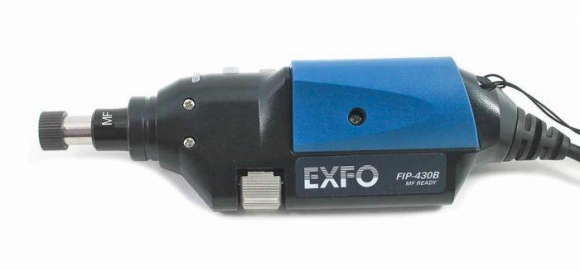 EXFO Digital Video Inspection Probe FIP430B USB Automated Pass/Fail Analysis Software Auto Center Auto Capture Auto Detect Triple Magnification UPC Connector & Adapter Tips EXFO Digital Video Inspection Probe FIP430B USB Automated Pass/Fail Analysis Software Auto Center Auto Capture Auto Detect Triple Magnification UPC Connector & Adapter Tips