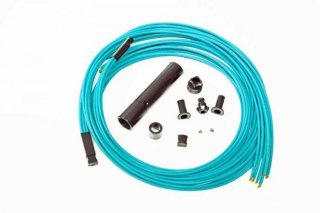 FIB 3mm 12 Fiber Breakout Kit 40" Aqua Tubing