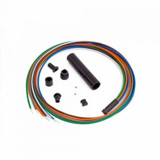 FIB 3mm 12 Fiber Color Coded Break-Out Kit 40" Tubing