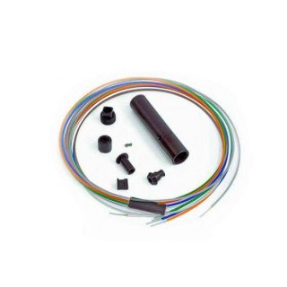 FIB 3mm 6 Fiber Color Coded Break-Out Kit 40" Tubing FIB 3mm 6 Fiber Color Coded Break-Out Kit 40" Tubing