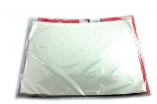 FIB .3um Lapping Film / Polishing Film Aluminum Oxide 9" x 6.5" Sheet White - 25 Pack