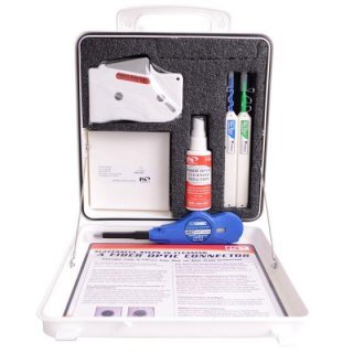 FIB Cleaning Station Special Edition Kit with AFL Cleaning Tools for 2.5/1.25mm Adapters & MPO/MTP Cleaner Wall Mountable