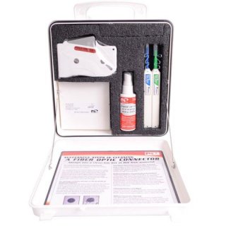 FIB Cleaning Station Special Edition Kit with AFL Cleaning Tools for 2.5/1.25mm Adapters Wall Mountable