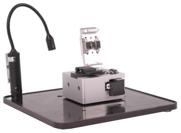 FIB Cleaver Work Tray with Gooseneck LED Light LYNX