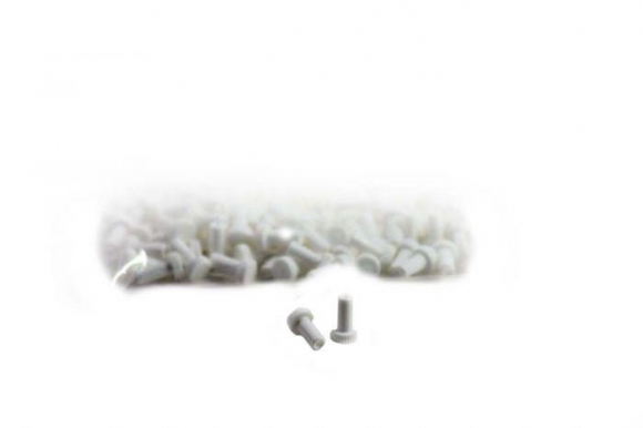 FIB Dust Cap Connector 1.25 Ferrules Universal White - 100 Pack FIB Dust Cap Connector 1.25 Ferrules Universal White - 100 Pack