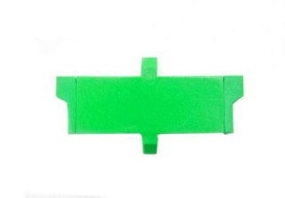 FIB E2000/APC to E2000/APC Singlemode Adapter, Ceramic Sleeve