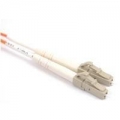 FIB Fiber Optic Patch Cable, LC PC to LC PC, 3 meters, 1.6mm Simplex MM ClearCurveOM2 Fiber