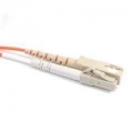 FIB Fiber Optic Patch Cable, SC PC to LC PC, 2 meters, 1.6mm Simplex MM Infinicor 300 Fiber