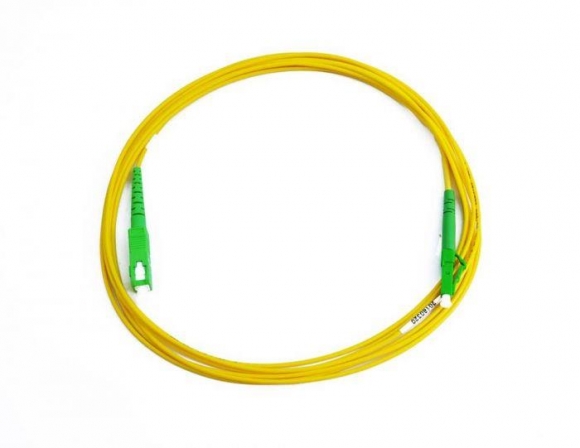 FIB Fiber Optic Patch Cable, SC to LC APC-APC, 10 meters, 1.6mm Simplex SM SMF-28 Ultra Fiber FIB Fiber Optic Patch Cable, SC to LC APC-APC, 10 meters, 1.6mm Simplex SM SMF-28 Ultra Fiber