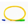 FIB Fiber Optic Patch Cable, SC to LC APC-UPC, 5 meters, 1.6mm Simplex SM SMF-28 Ultra Fiber