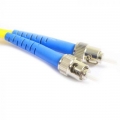 FIB Fiber Optic Patch Cable, ST UPC to ST UPC, 10 meters, 3mm Simplex SM SMF-28 Ultra Fiber