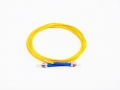 FIB Fiber Optic Patch Cable, ST UPC to ST UPC, 3 meters, 3mm Simplex SM SMF-28 Ultra Fiber