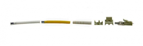 FIB LC Connector Duplex 1.6mm-2.0mm Multimode, 128um