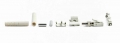 FIB LC Connector Duplex 3.0mm Multimode, 128um
