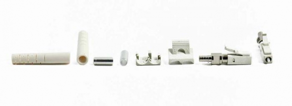 FIB LC Connector Duplex 3.0mm Multimode, 128um