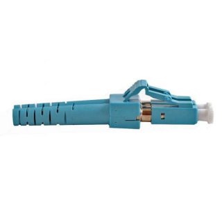 FIB LC Connector Duplex Multimode 3mm Aqua Housing 3mm-Aqua