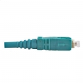 FIB SC Connector Multimode 50um OM3 3mm-Aqua Boot