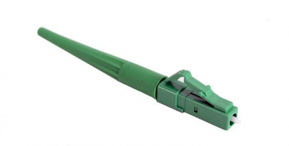 FIB Splice-On Connector LC APC Singlemode Cheetah 900um Green 100 Pack FIB Splice-On Connector LC APC Singlemode Cheetah 900um Green 100 Pack