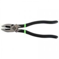 Greenlee Cutting Pliers 8" High Leverage Side Cutting with Dipped Grip