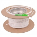 MDU White Drop Fiber Patch Cord LC/APC-LC/APC-153 meters (500 feet) MDU White Drop Fiber Patch Cord LC/APC-LC/APC-153 meters (500 feet)