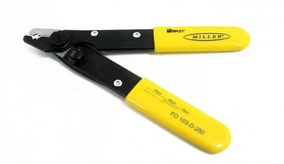 Miller Fiber Optic Strippers Dual Hole 250um & 900um (Miller PN F0103-D-250) Miller Fiber Optic Strippers Dual Hole 250um & 900um (Miller PN F0103-D-250)