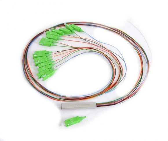 Planar Lightwave Circuit Splitter 1x16 PLC with SC/APC Fan Out