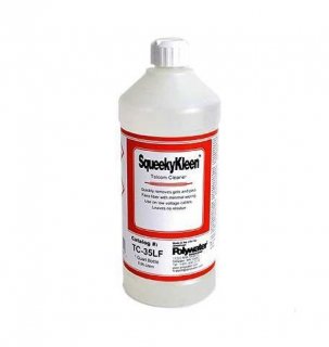 Polywater Cleaning Solution SqueekyKleen Telecom Cleaner with Flip Top 1 Quart