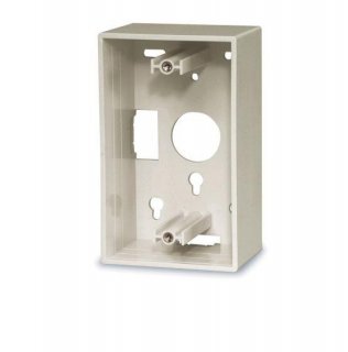 SIGNAMAX Keystone Surface-Mount Faceplate Box Single Gang