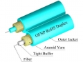 TLC 1.6mm Duplex 50/125um MM ClearCurve OM4 Fiber Optic Cable, Plenum, Aqua