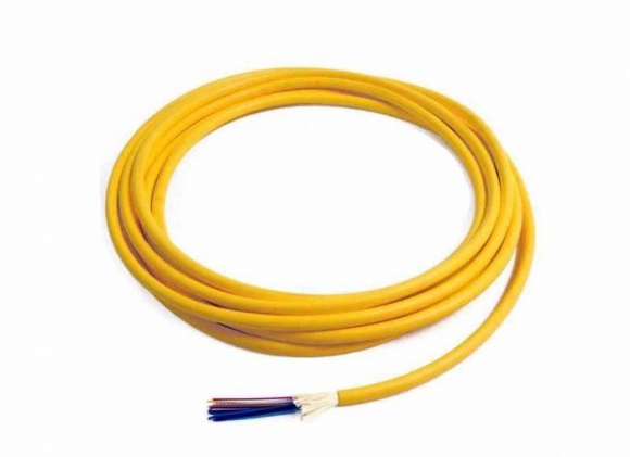 TLC 48 Fiber, 9/125um SM SMF28 Ultra, Distribution Fiber Optic Cable with Aluminum Interlocking Armor, Plenum, Yellow TLC 48 Fiber, 9/125um SM SMF28 Ultra, Distribution Fiber Optic Cable with Aluminum Interlocking Armor, Plenum, Yellow