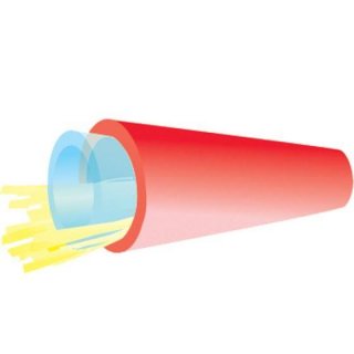 TLC Furcation Tube 3mm Red TLC Furcation Tube 3mm Red