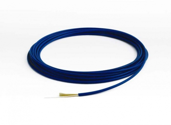 TLC Simplex SM SMF28 Ultra Riser Blue 2mm Fiber Optic Cable TLC Simplex SM SMF28 Ultra Riser Blue 2mm Fiber Optic Cable