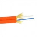 Corning 3mm Duplex 62.5/125um MM Fiber Optic Cable, Riser, Orange Corning 3mm Duplex 62.5/125um MM Fiber Optic Cable, Riser, Orange