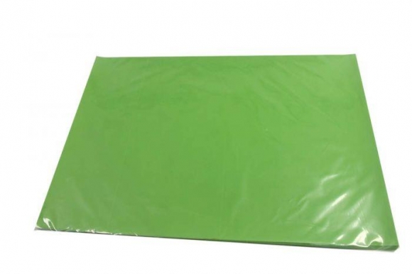FIB 1um Lapping Film / Polishing Film Aluminum Oxide 9" x 13" Sheet Green - 25 Pack
