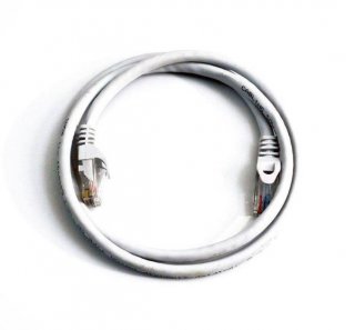 FIB Copper Cat 5e Patch Cable with Boots 25ft White FIB Copper Cat 5e Patch Cable with Boots 25ft White