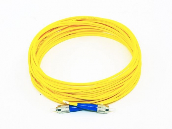 FIB Fiber Optic Patch Cable, FC UPC to FC UPC, 1 meter, 3mm Simplex SM SMF-28 Ultra Fiber FIB Fiber Optic Patch Cable, FC UPC to FC UPC, 1 meter, 3mm Simplex SM SMF-28 Ultra Fiber