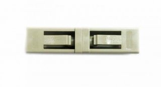 FIB LC Adapter Simplex Beige Multimode - No Flange, Style 5