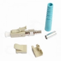 FIB LC Connector Simplex Multimode 50um OM3 Aqua Housing 3mm-Aqua