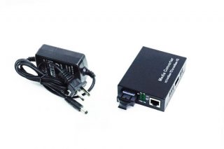FIB Media Converter SC Singlemode 10/100 Base-T/TX to 100 Base-FX 20km