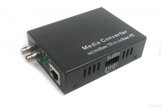FIB Media Converter ST Multimode 10/100/1000 Base-T/TX to 1000 Base-FX