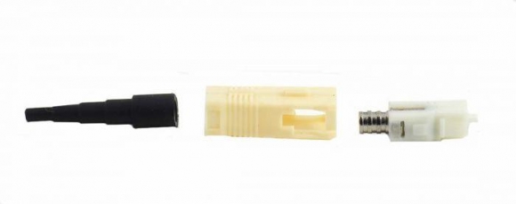 FIB SC Connector Multimode 127um Zirconia Ferrule 900um Boot FIB SC Connector Multimode 127um Zirconia Ferrule 900um Boot