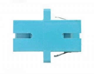 FIB SC MM 10Gig Adapter, Bronze Sleeve, Aqua FIB SC MM 10Gig Adapter, Bronze Sleeve, Aqua