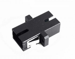 FIB SC MM Adapter, Bronze Sleeve-Black FIB SC MM Adapter, Bronze Sleeve-Black