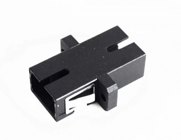 FIB SC MM Adapter, Bronze Sleeve-Black