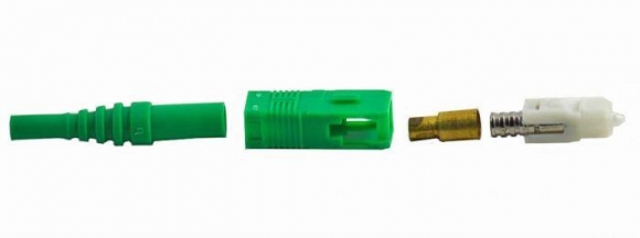 FIB SC/APC Connector 2mm Singlemode-Green