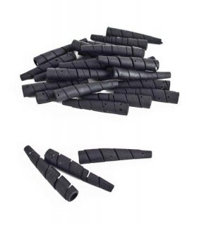 FIB Spiral Cut Boot - Black-25 Pack FIB Spiral Cut Boot - Black-25 Pack